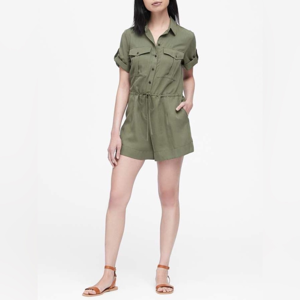 LOFT Utility Romper